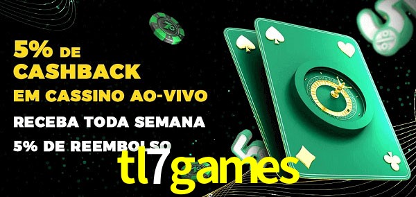 Promoções do cassino ao Vivo tl7games